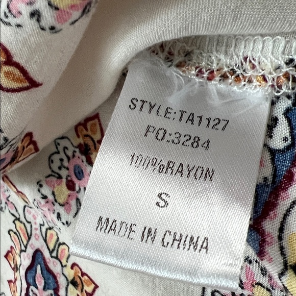 Gigio Bohemian Print Kimono Cardigan Size S - Picture 5 of 14